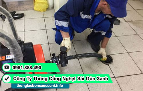 Thông cống nghẹt Xã Củ Chi