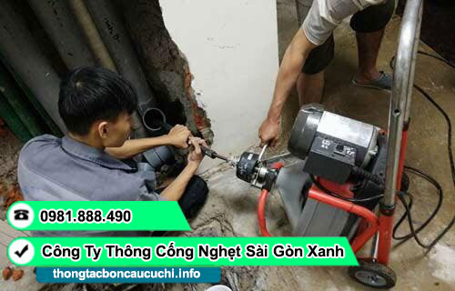 Thông cống nghẹt Xã Củ Chi
