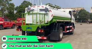 Cho thuê xe chở nước sạch TP.HCM